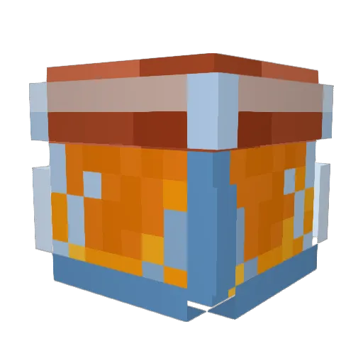 JackAttack0427 Minecraft avatar head, 3D render