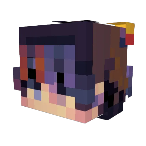 JackAttack151 Minecraft avatar head, 3D render