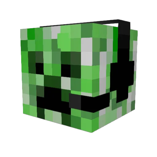 JackBanon Minecraft avatar head, 3D render