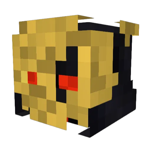 JackBoneBreaker Minecraft avatar head, 3D render