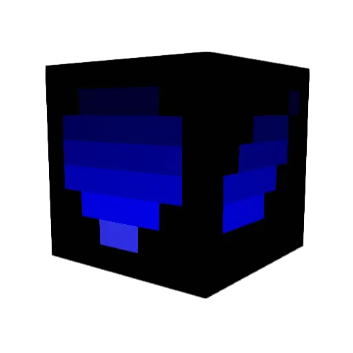 JackCRF Minecraft avatar head, 3D render