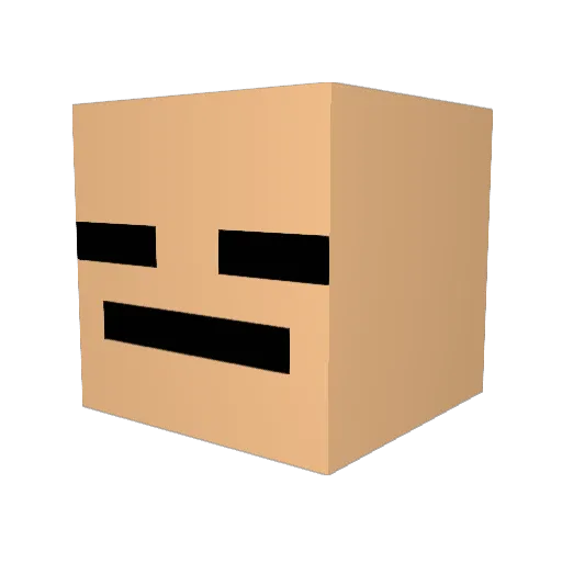 JackCraft5031 Minecraft avatar head, 3D render