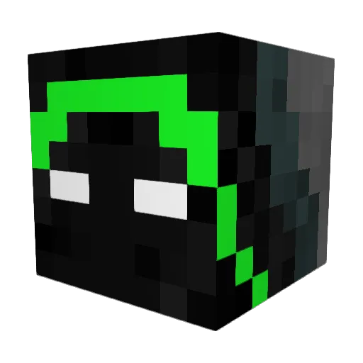 JackDaniels0925 Minecraft avatar head, 3D render