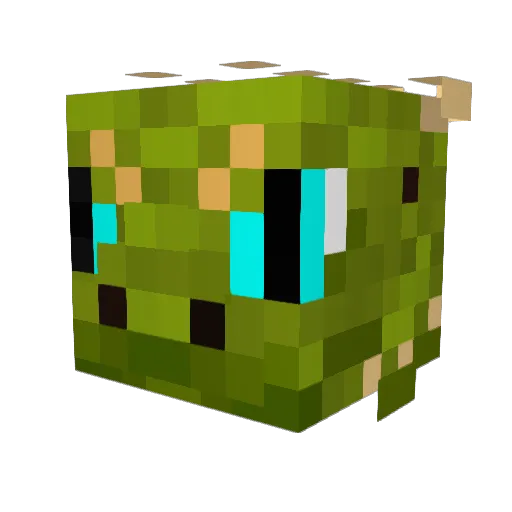 JackHaldane Minecraft avatar head, 3D render