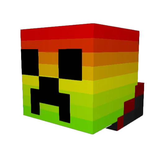 JackK5774 Minecraft avatar head, 3D render