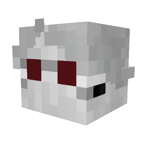 JackKAttac Minecraft avatar head, 3D render