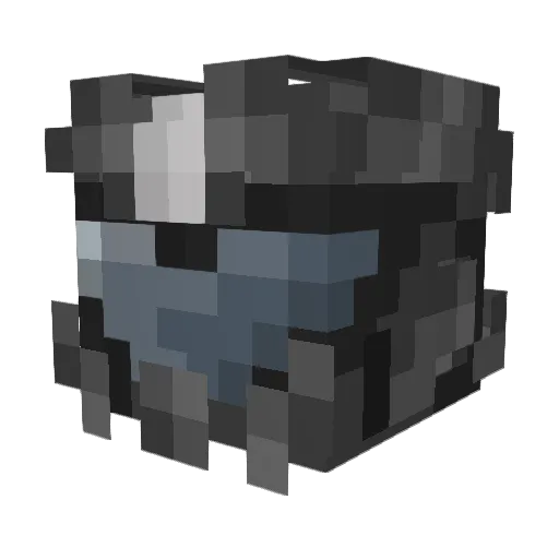 JackManiaky Minecraft avatar head, 3D render
