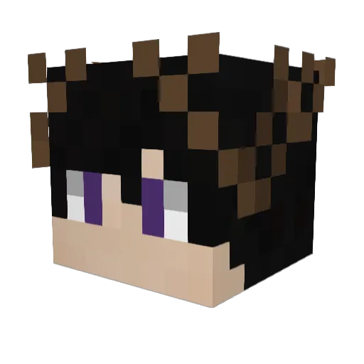 JackOfNoTradesTV Minecraft avatar head, 3D render
