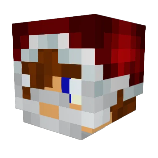 JackS789 Minecraft avatar head, 3D render
