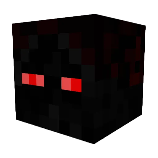 JackTheBird Minecraft avatar head, 3D render