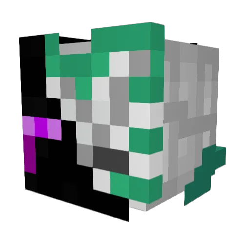 JackTheGamer06 Minecraft avatar head, 3D render