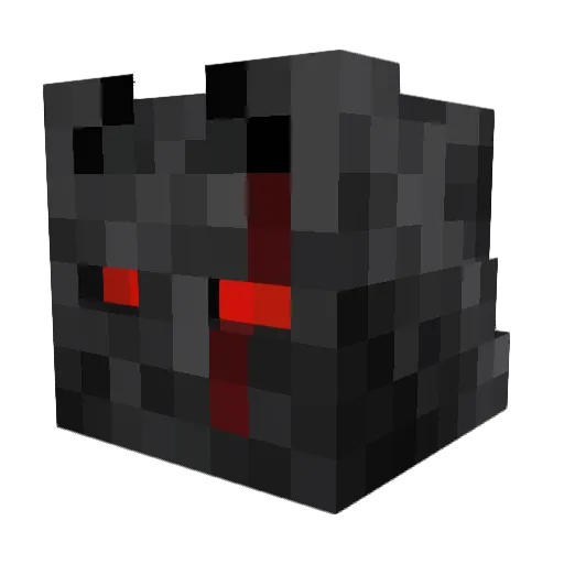 JackTheName Minecraft avatar head, 3D render