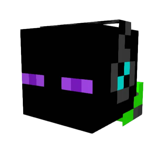 JackTibet Minecraft avatar head, 3D render