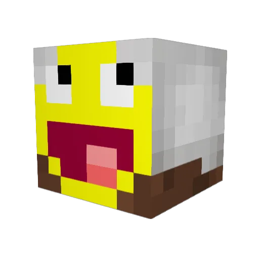 JackVeccia05 Minecraft avatar head, 3D render