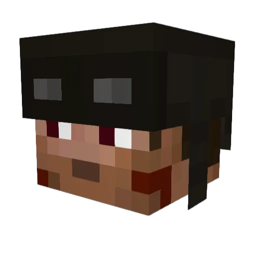 JackWalsh1124 Minecraft avatar head, 3D render