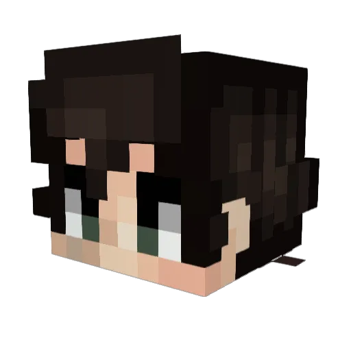 JackXZ5 Minecraft avatar head, 3D render