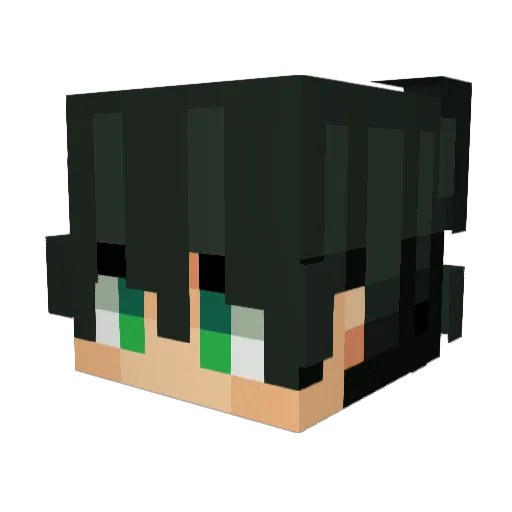 Jack_151 Minecraft avatar head, 3D render
