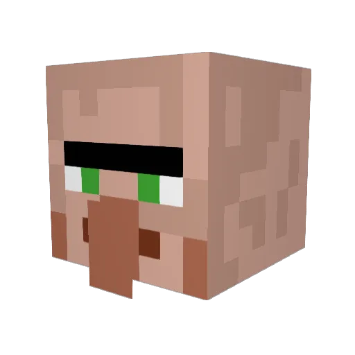 Jack_2405 Minecraft avatar head, 3D render