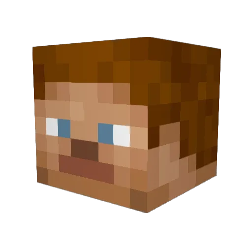 Jack_31 Minecraft avatar head, 3D render