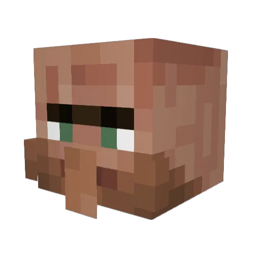 Jack_Attack_13 Minecraft avatar head, 3D render