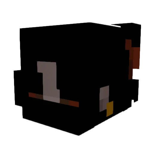 Jack_D_Chicken Minecraft avatar head, 3D render