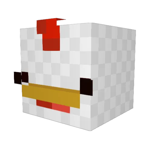 Jack_Everest Minecraft avatar head, 3D render