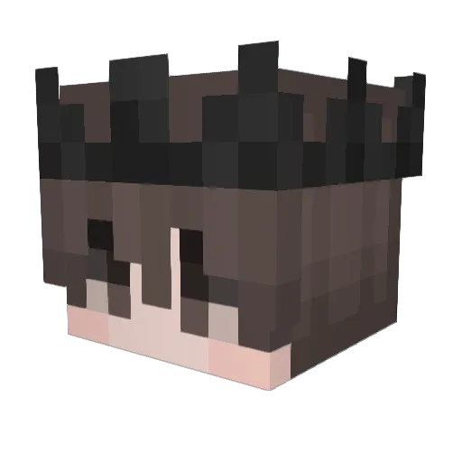 Jack_RW Minecraft avatar head, 3D render