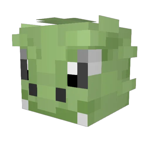Jack_Rawhide Minecraft avatar head, 3D render