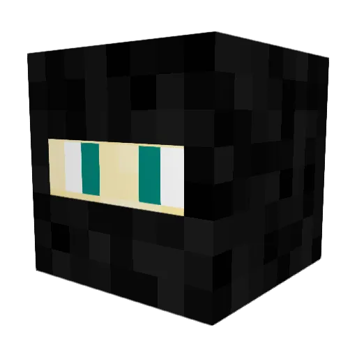 Jackanese_Ninja Minecraft avatar head, 3D render