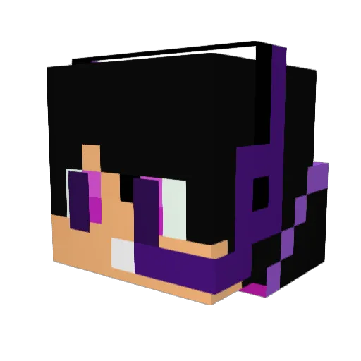 Jackd9110 Minecraft avatar head, 3D render