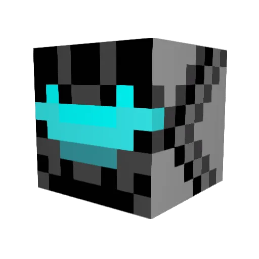 Jacke_9 Minecraft avatar head, 3D render