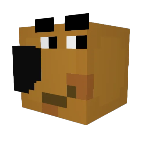 JackedYourTaco Minecraft avatar head, 3D render