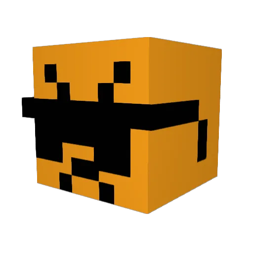 Jacker1927 Minecraft avatar head, 3D render
