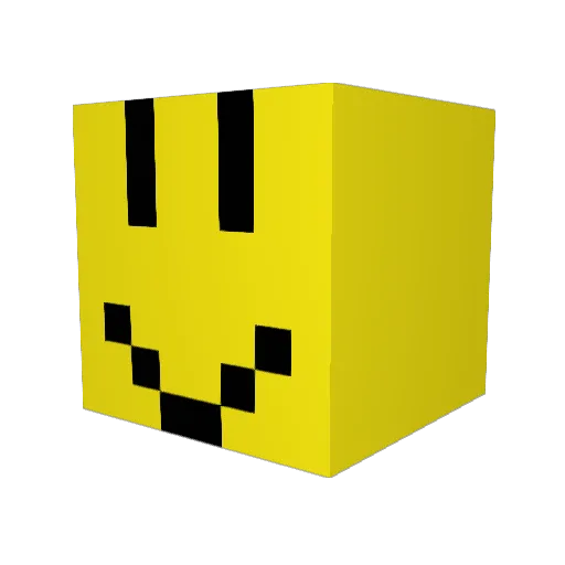 Jackey2003 Minecraft avatar head, 3D render
