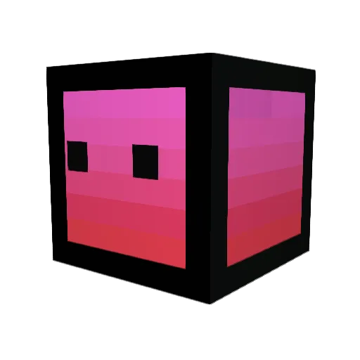 Jackh46 Minecraft avatar head, 3D render