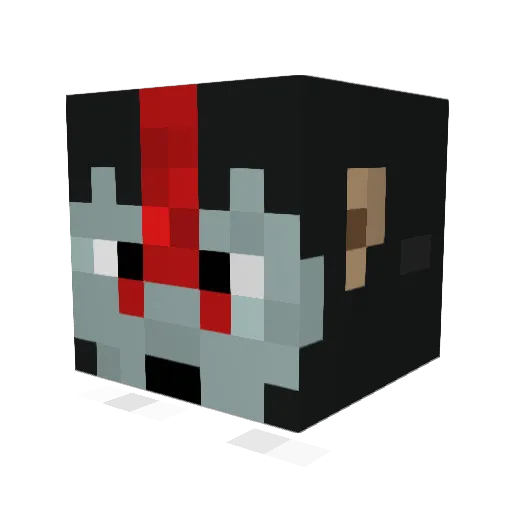 Jackieboy52 Minecraft avatar head, 3D render
