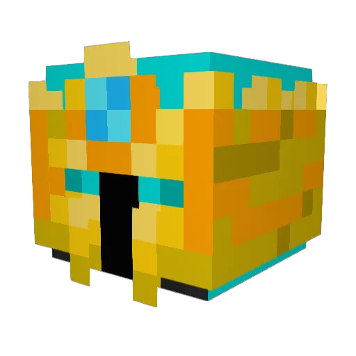 Jackieboy77 Minecraft avatar head, 3D render