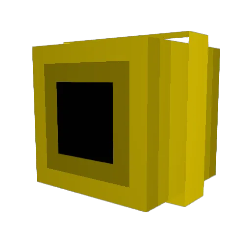 Jackiepu Minecraft avatar head, 3D render