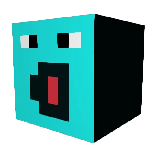 JackoWacko67 Minecraft avatar head, 3D render