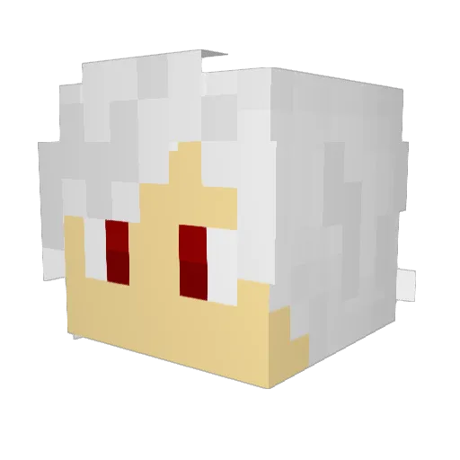 Jackolantern1104 Minecraft avatar head, 3D render