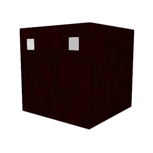 Jackpack13 Minecraft avatar head, 3D render