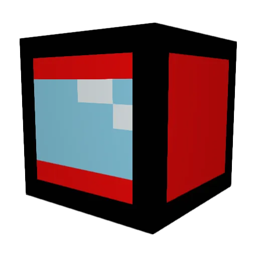 Jacksaidan10 Minecraft avatar head, 3D render