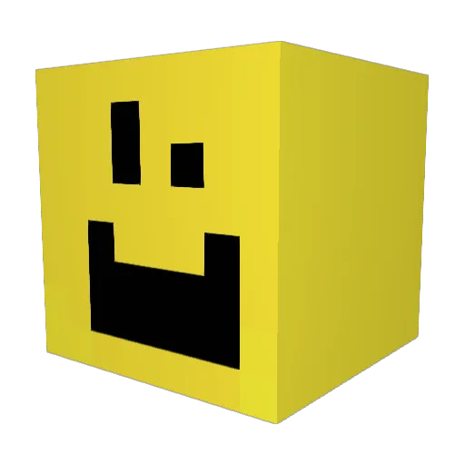 Jackslapurbackye Minecraft avatar head, 3D render