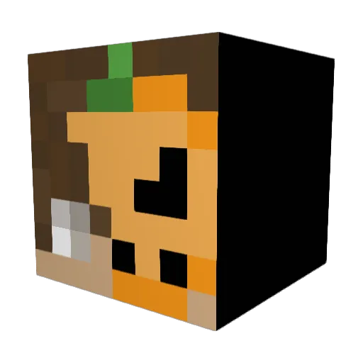 Jackso9n9 Minecraft avatar head, 3D render