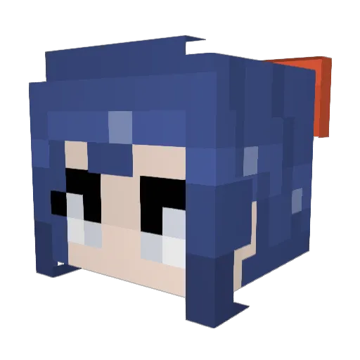 JacksonFung420 Minecraft avatar head, 3D render