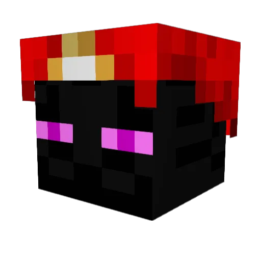 JacksonMerrick Minecraft avatar head, 3D render