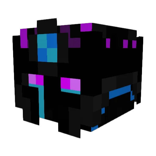 Jacksonam Minecraft avatar head, 3D render