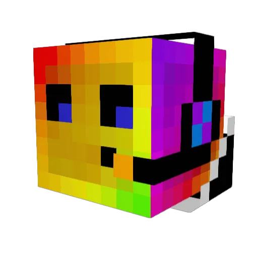 Jacksonliam Minecraft avatar head, 3D render