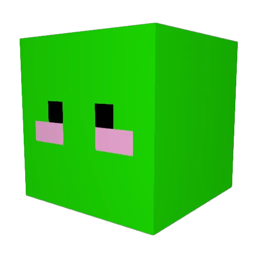 Jackspy11 Minecraft avatar head, 3D render