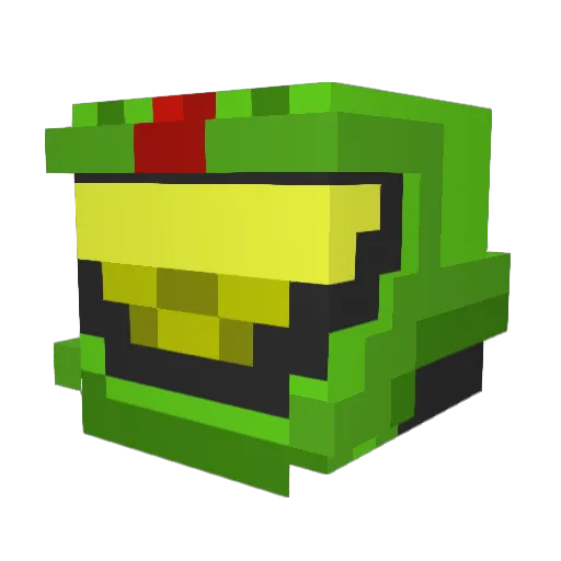 Jackss091 Minecraft avatar head, 3D render